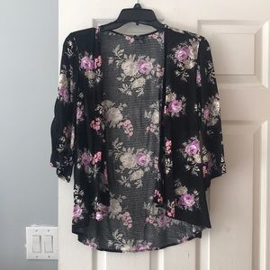 Floral cardigan